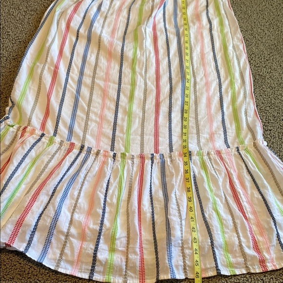 NWOT Michael Stars Multicolor Striped Maxi Dress - Picture 7 of 8